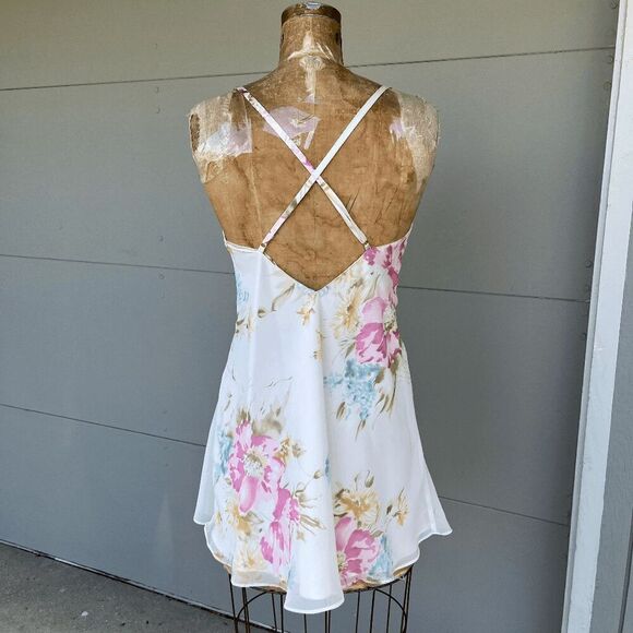VTG 1995 Victoria's Secret Collection Floral Chemise Slip Dress - S - Picture 6 of 6